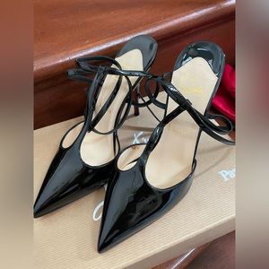 Christian Louboutin 37 Patent T Slick 100